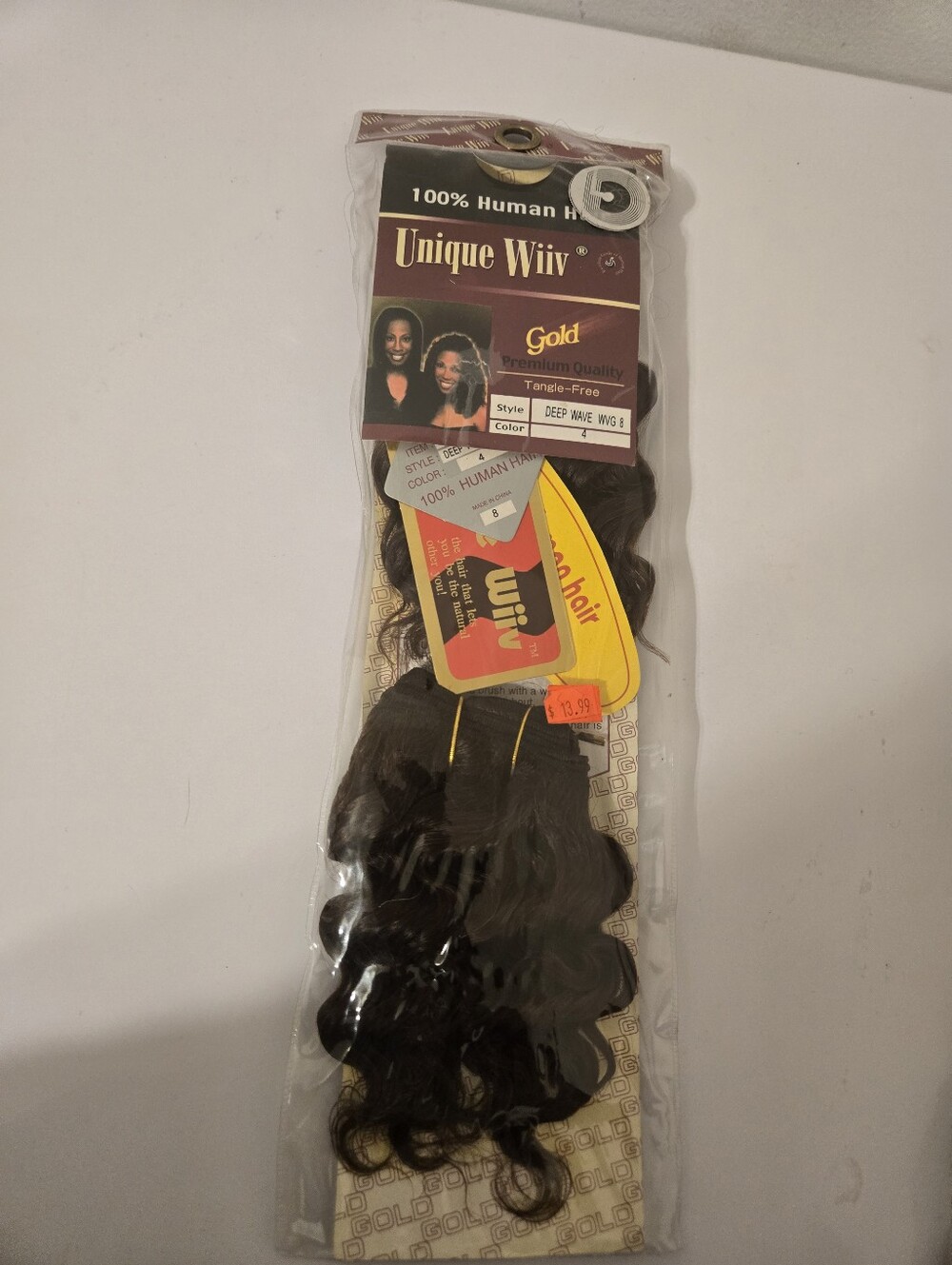Wavy Human Hair Extension - Deep Wave $14